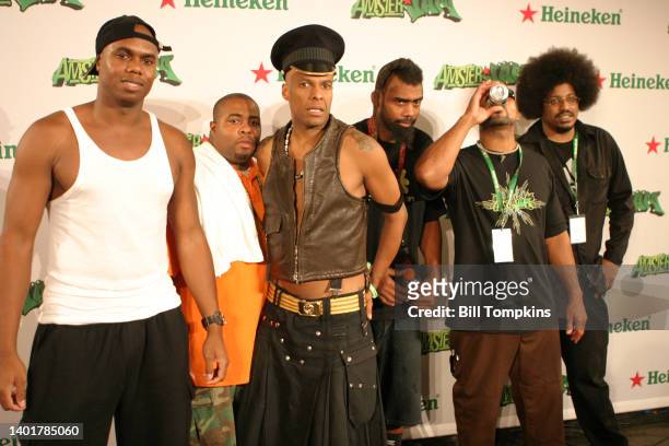 S ISLAND, NY MANDATORY CREDIT Bill Tompkins/Getty Images FishBone durng the Amsterjam Music Festival on August 20, 2005 in Governor's Island.