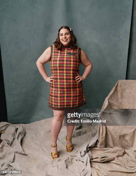 Actress Beanie Feldstein poses for a portrait at 88th Annual Drama League Awards on May 20, 2022 in New York City.