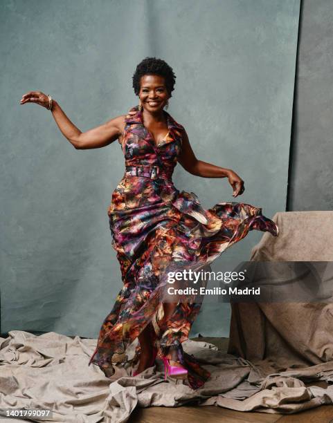 Actress/singer LaChanze poses for a portrait at 88th Annual Drama League Awards on May 20, 2022 in New York City.