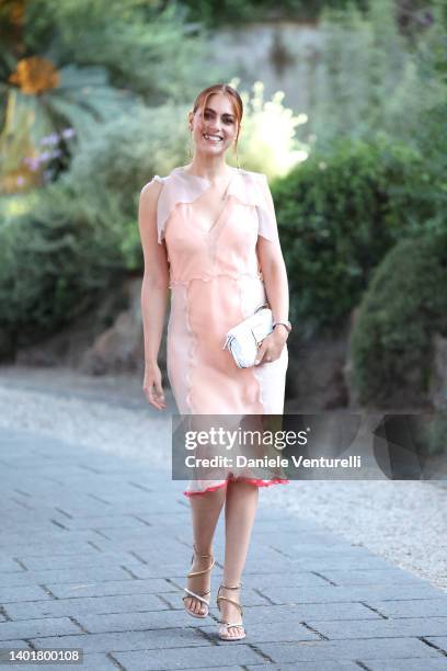 Miriam Leone attends the McKim Medal Gala 2022 on June 08, 2022 in Rome, Italy.