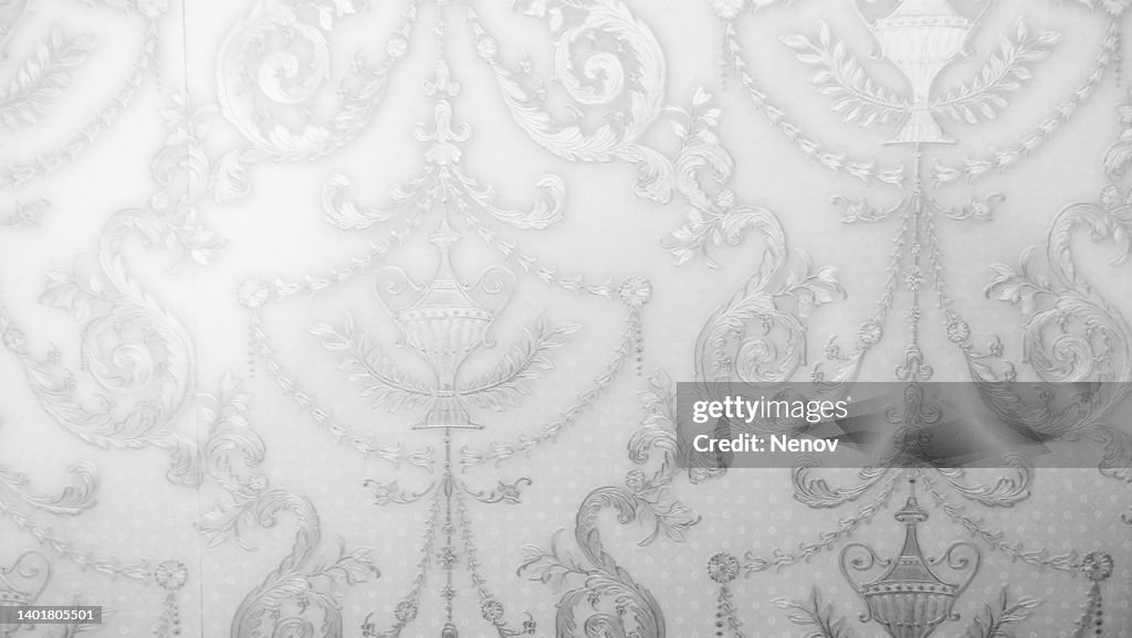 Texture Of Victorian Wallpaper