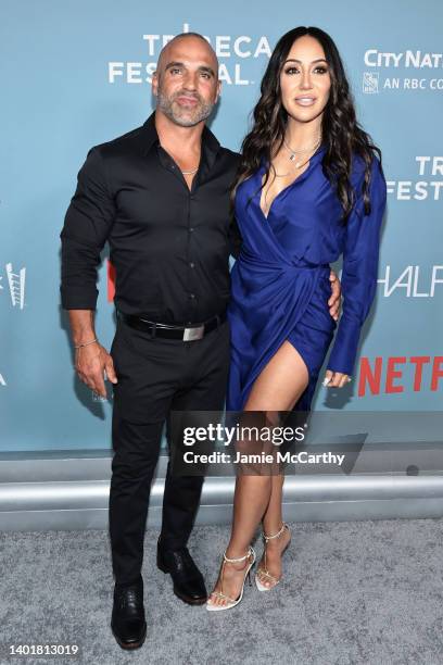 Joe Gorga and Melissa Gorga attend the "Halftime" Premiere during the Tribeca Festival Opening Night on June 08, 2022 in New York City.