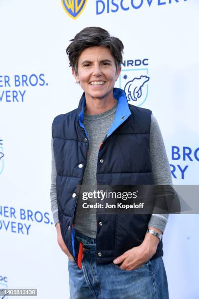 Tig Notaro attends the NRDC “Night of Comedy” Benefit, honoring Julia Louis-Dreyfus, presented in partnership with Warner Bros. Discovery, on...