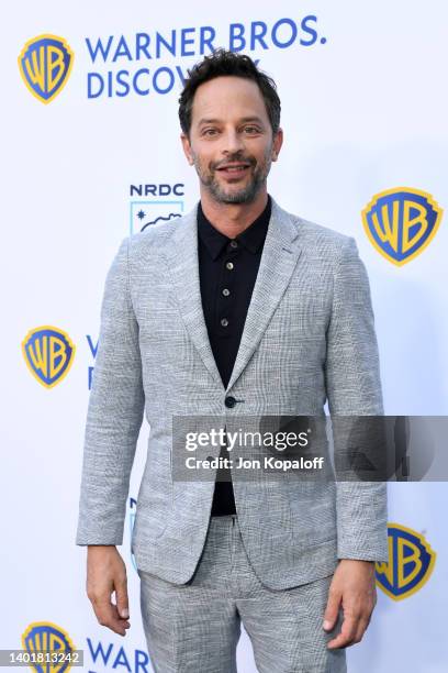 Nick Kroll attends the NRDC “Night of Comedy” Benefit, honoring Julia Louis-Dreyfus, presented in partnership with Warner Bros. Discovery, on June 7,...