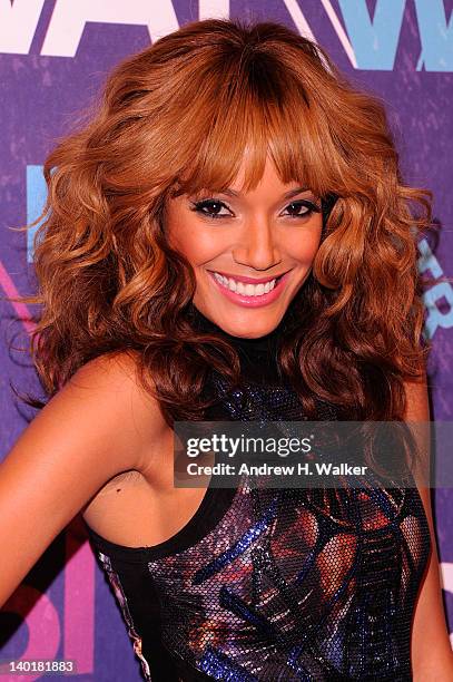 Model Selita Ebanks attends BET's Rip the Runway 2012 at Hammerstein Ballroom on February 29, 2012 in New York City.