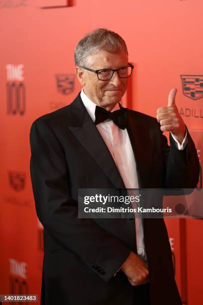 Bill Gates attends the 2022 TIME100 Gala on June 08, 2022 in New York City.