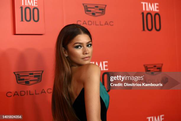 Zendaya attends the 2022 TIME100 Gala on June 08, 2022 in New York City.