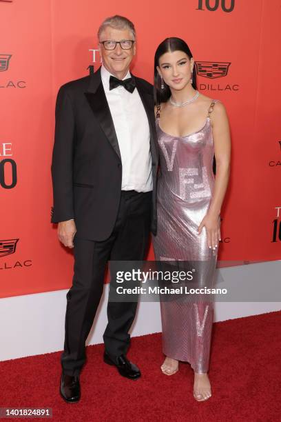 Bill Gates and Phoebe Gates attend the 2022 Time100 Gala at Frederick P. Rose Hall, Jazz at Lincoln Center on June 08, 2022 in New York City.
