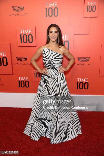 Aly Raisman attends the 2022 TIME100 Gala on June 08, 2022 in New York City.