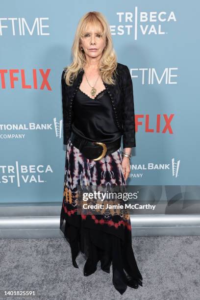 Rosanna Arquette attends the "Halftime" Premiere during the Tribeca Festival Opening Night on June 08, 2022 in New York City.