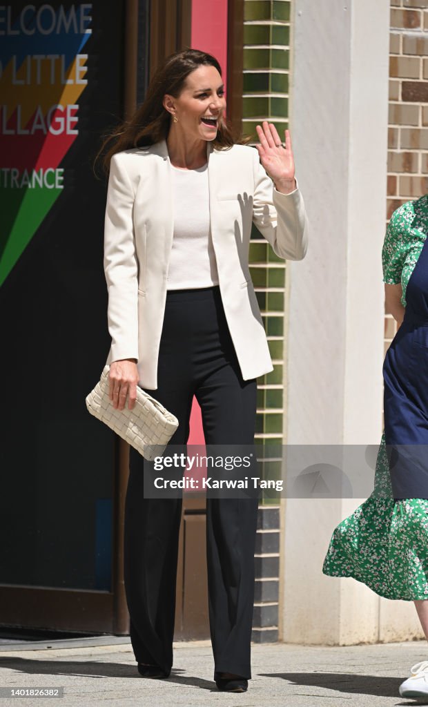 The Duchess of Cambridge Visits Little Village Brent