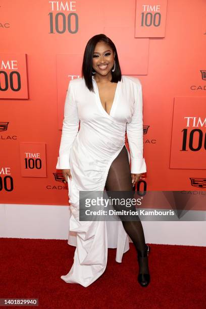 Jazmine Sullivan attends the 2022 TIME100 Gala on June 08, 2022 in New York City.