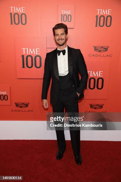 Andrew Garfield attends the 2022 TIME100 Gala on June 08, 2022 in New York City.