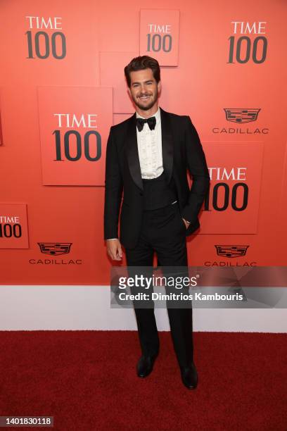 Andrew Garfield attends the 2022 TIME100 Gala on June 08, 2022 in New York City.