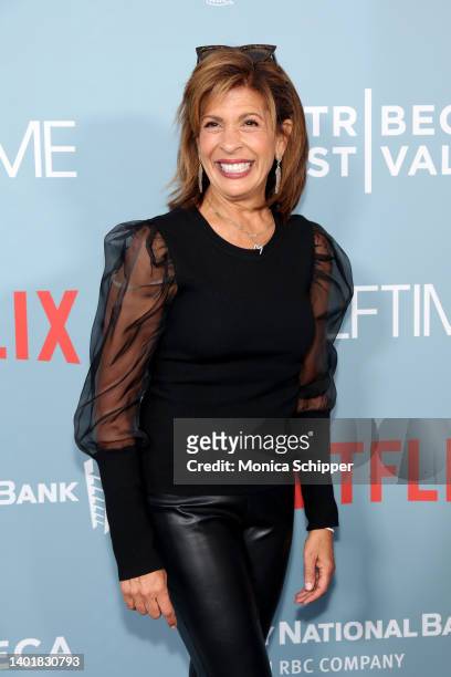 Hoda Kotb attends the Tribeca Festival Opening Night & World Premiere of Netflix's Halftime on June 08, 2022 in New York City.