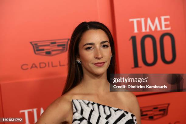 Aly Raisman attends the 2022 TIME100 Gala on June 08, 2022 in New York City.