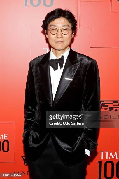 Hwang Dong-hyuk attends the 2022 TIME100 Gala at Jazz at Lincoln Center on June 08, 2022 in New York City.