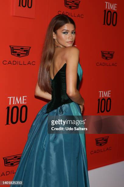 Zendaya attends the 2022 TIME100 Gala at Jazz at Lincoln Center on June 08, 2022 in New York City.