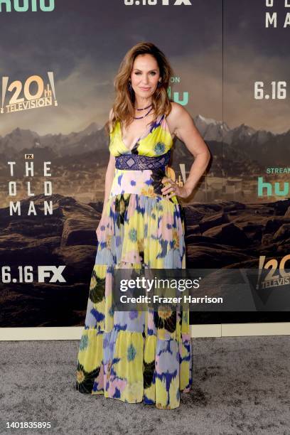 Amy Brenneman attends FX's "The Old Man" Season 1 LA Tastemaker Event at Academy Museum of Motion Pictures on June 08, 2022 in Los Angeles,...