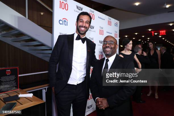 Kaveh Veyssi and Loren Hammonds attend the 2022 TIME100 Gala on June 08, 2022 in New York City.