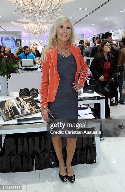 Marion Fedder attends Baci Lingerie Shop-Opening at Gaensemarkt-Passage on February 29, 2012 in Hamburg, Germany.