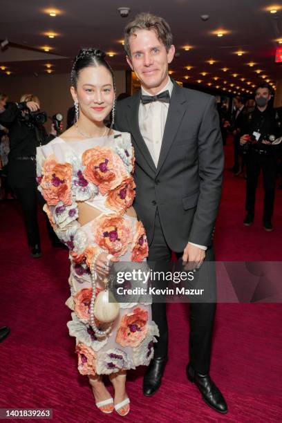 Michelle Zauner and Peter Bradley attend the 2022 TIME100 Gala on June 08, 2022 in New York City.