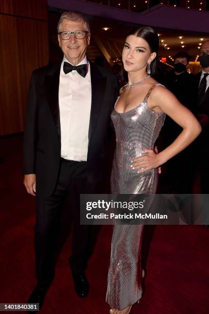 Bill Gates and Phoebe Gates attend the 2022 TIME100 Gala at Jazz at Lincoln Center on June 08, 2022 in New York City.