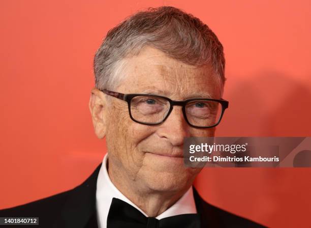 Bill Gates attends the 2022 TIME100 Gala on June 08, 2022 in New York City.