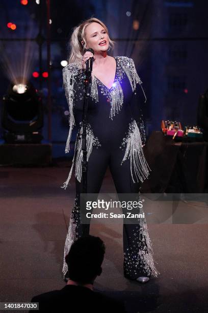 Miranda Lambert performs onstage at the 2022 TIME100 Gala at Jazz at Lincoln Center on June 08, 2022 in New York City.