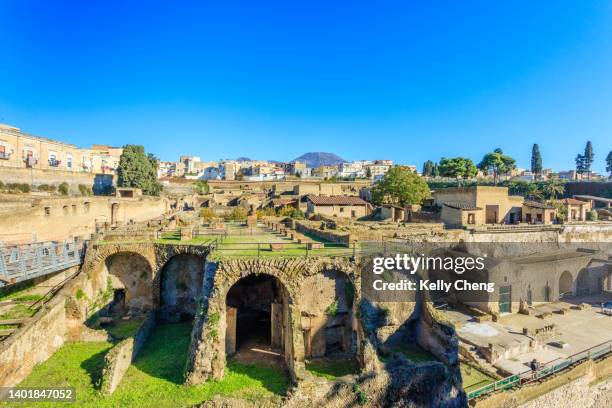 herculaneum, italy - herculaneum stock pictures, royalty-free photos & images