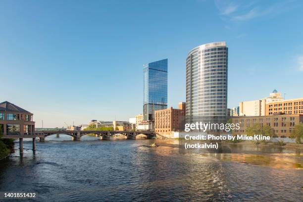 beautiful grand rapids, michigan - grand rapids michigan bildbanksfoton och bilder