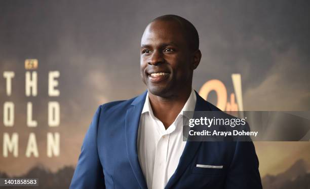 Gbenga Akinnagbe attends FX's "The Old Man" season 1 LA Tastemaker event at Academy Museum of Motion Pictures on June 08, 2022 in Los Angeles,...