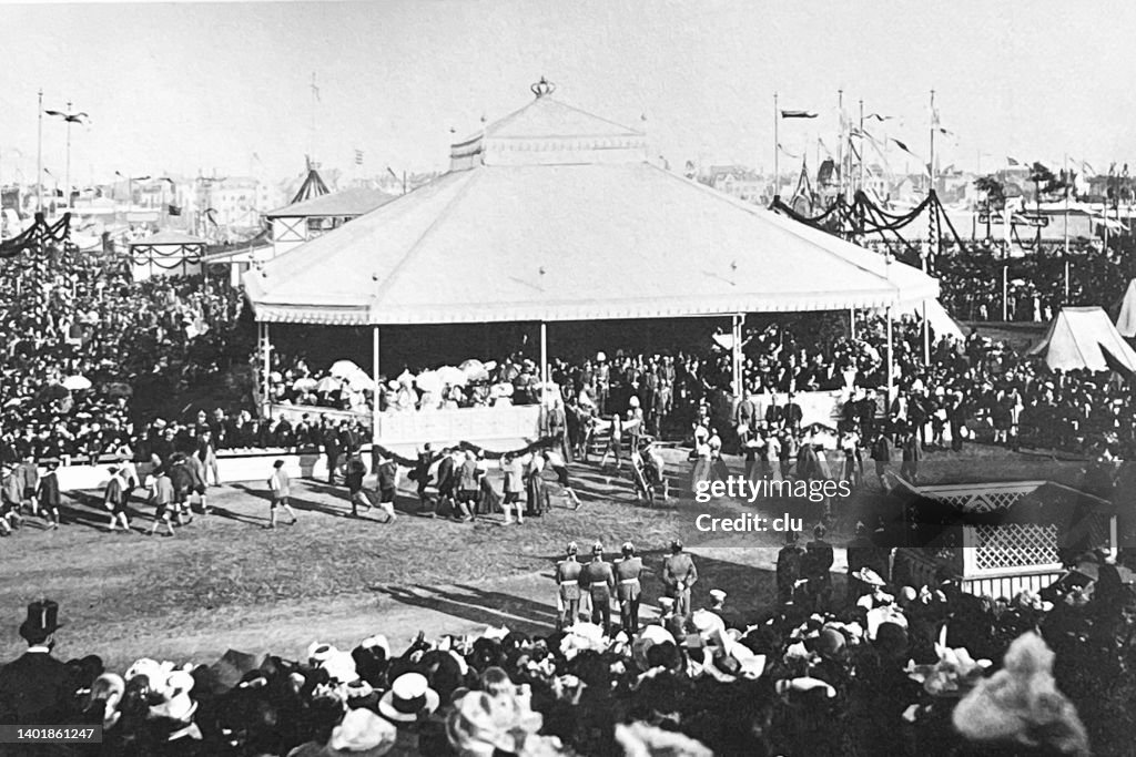Oktoberfest de Múnich 1895, Carpa real