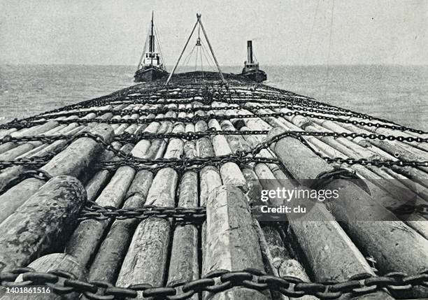 Ocean Raft Wood 180 Wood Raft Ocean Stock Photos, High-Res Pictures, and Images - Getty ...