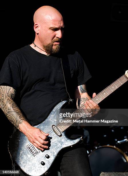 Steve Von Till of American post-metal band Neurosis. Live on stage at High Voltage festival, July 24, 2011.