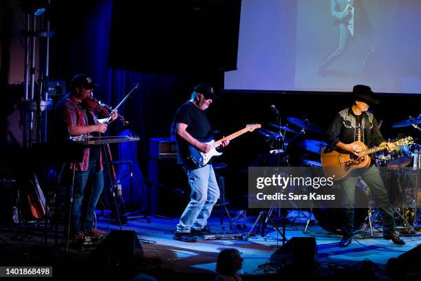 John Rich performs at 3rd & Lindsley on June 08, 2022 in Nashville, Tennessee.