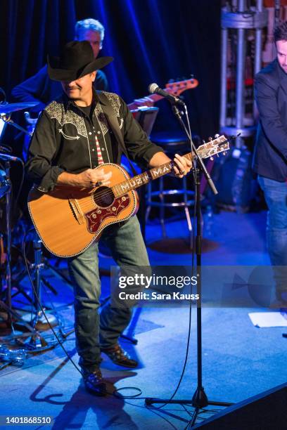 John Rich performs at 3rd & Lindsley on June 08, 2022 in Nashville, Tennessee.