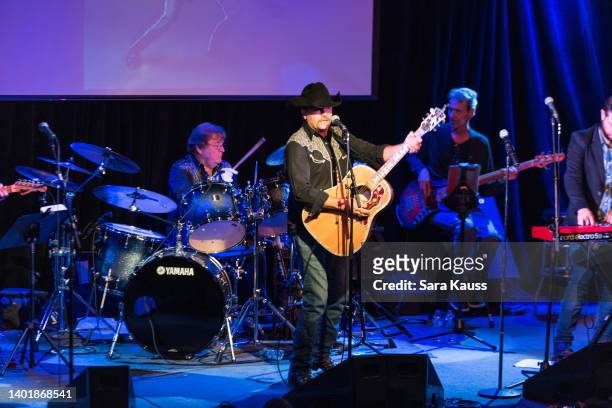 John Rich performs at 3rd & Lindsley on June 08, 2022 in Nashville, Tennessee.