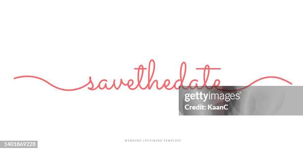 save the date - wedding lettering design. herzform-vektorillustration. stock-illustration - i love you englischer satz stock-grafiken, -clipart, -cartoons und -symbole