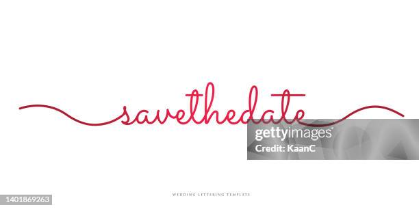 ilustrações de stock, clip art, desenhos animados e ícones de save the date - wedding lettering design. heart shape vector illustration. stock illustration - i love you frase em inglês