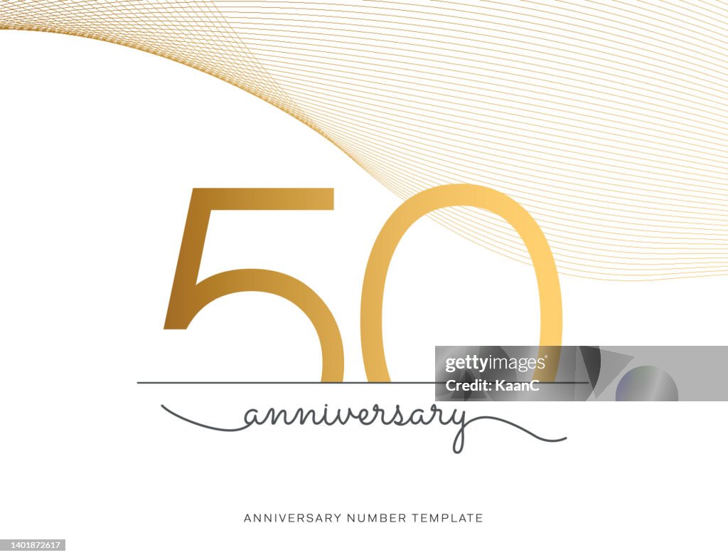 Modello di logo anniversario isolato, etichetta icona anniversario, illustrazione del simbolo dell'anniversario