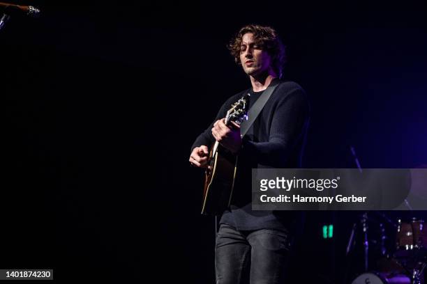 Dean Lewis performs At The Fonda Theatre on June 08, 2022 in Los Angeles, California.