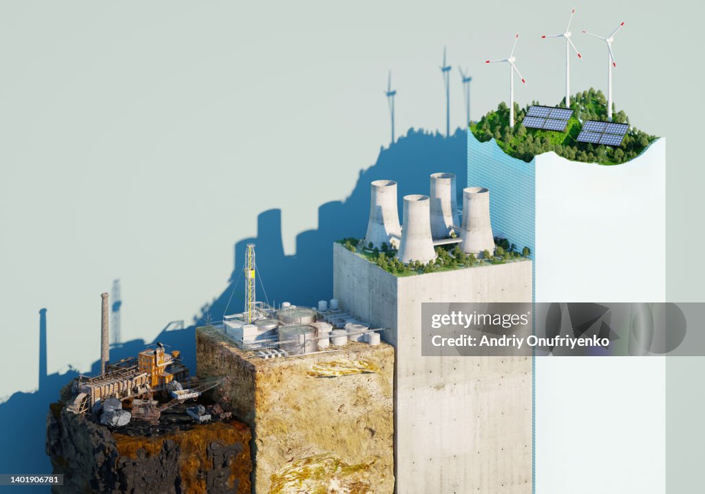 Sustainability growing bar chart