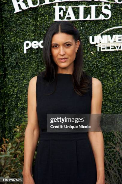 Julia Jones attends Peacock's "Rutherford Falls" Season 2 Premiere Event at Rolling Greens on June 08, 2022 in Los Angeles, California.