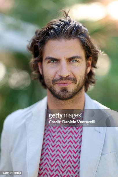 Maxi Iglesias attends the Filming Italy 2022 photocall on June 09, 2022 in Santa Margherita di Pula, Italy.