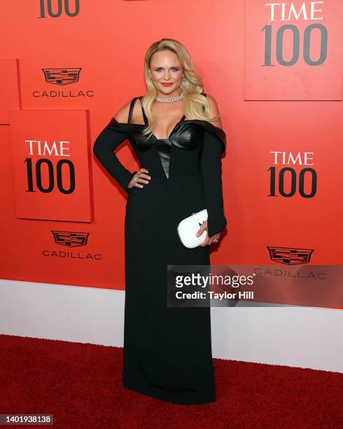Miranda Lambert attends the 2022 Time 100 Gala at Frederick P. Rose Hall, Jazz at Lincoln Center on June 08, 2022 in New York City.