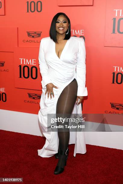 Jazmine Sullivan attends the 2022 Time 100 Gala at Frederick P. Rose Hall, Jazz at Lincoln Center on June 08, 2022 in New York City.
