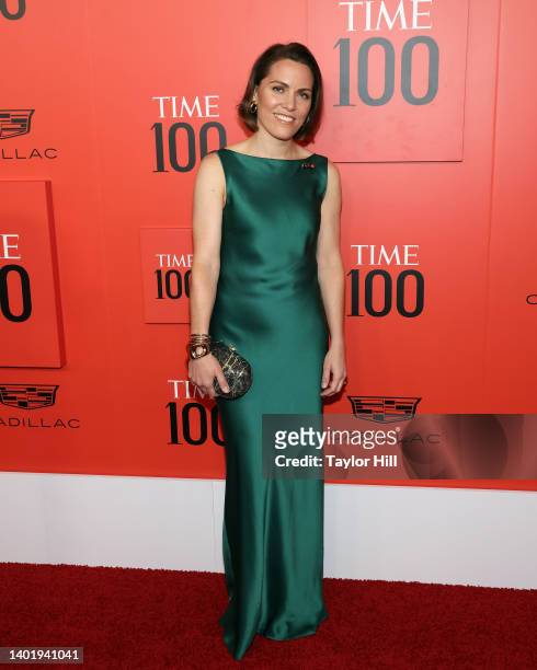 Emily Oster attends the 2022 Time 100 Gala at Frederick P. Rose Hall, Jazz at Lincoln Center on June 08, 2022 in New York City.