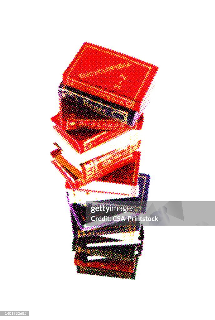 Book Stack Getty Stack Of Books High-Res Vector Graphic - Getty Images