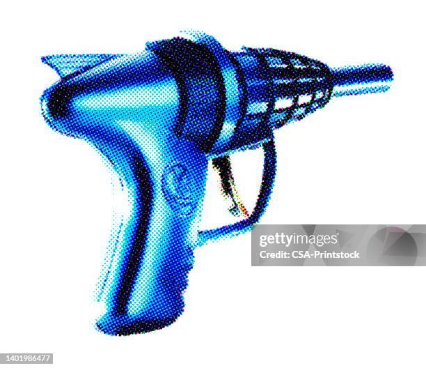 space gun - dynamite detonator stock illustrations